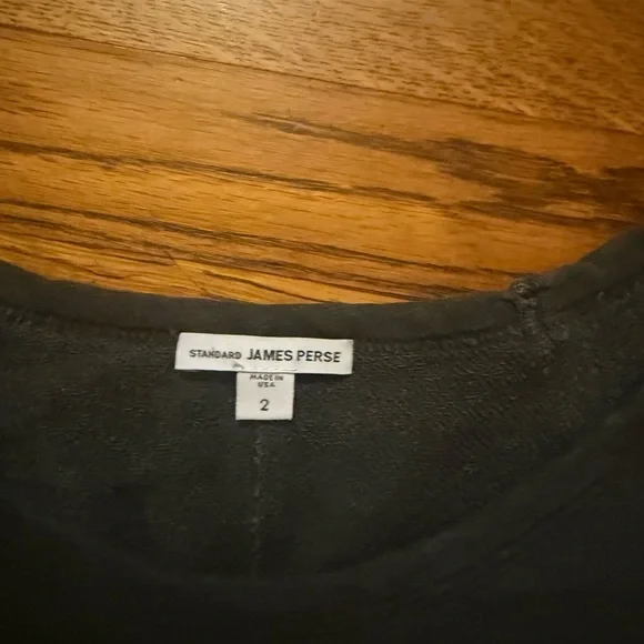 Standard James Perse raglan Gray Women's Dress - Picture 4 of 4